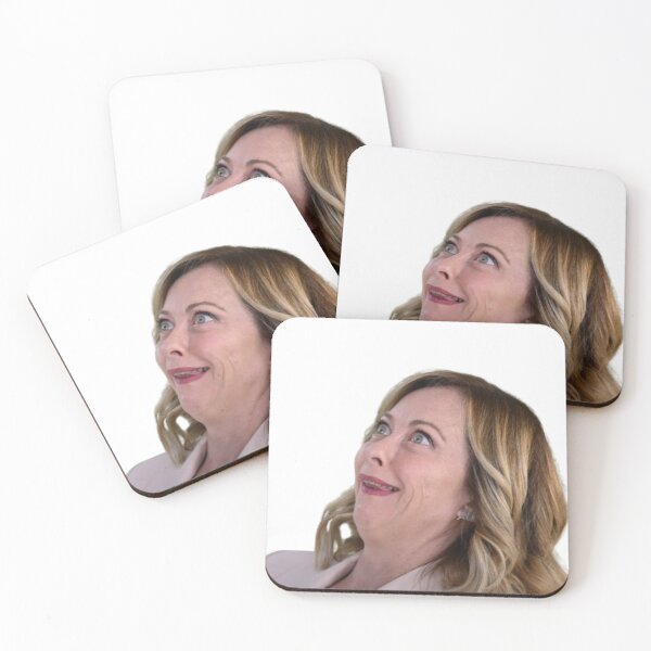 Item preview, Giorgia Meloni Face designed and sold by NicolasGlowArt.