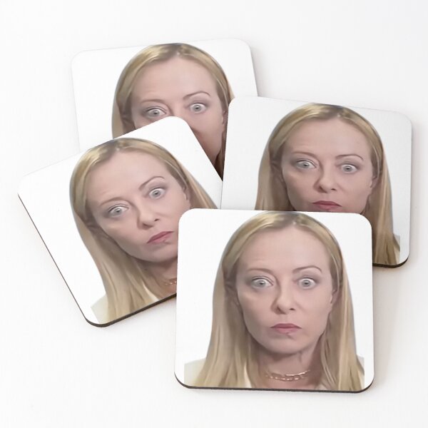 Item preview, Meloni Meme | Sticker designed and sold by NicolasGlowArt.