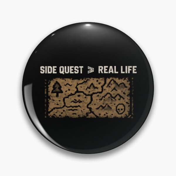 Item preview, Funny Gamer - Side Quest > Real Life designed and sold by DemureArtsy.