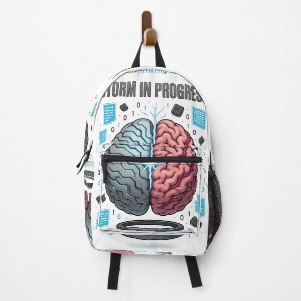 Item preview, Storm in Progress – Ultra Clean Cyber Brain Core Futuristic Design designed and sold by Designforyou86.
