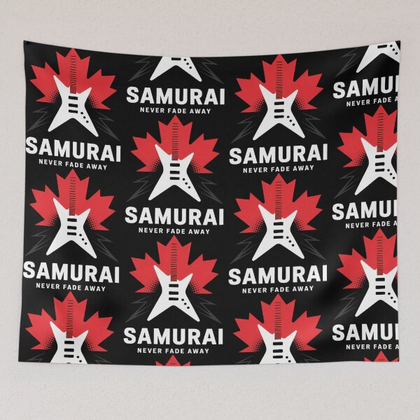 Item preview, Samurais Rock Band Nerver Fades Away designed and sold by Burpslug.