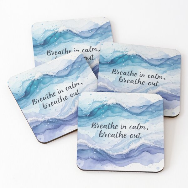 Item preview, Breathe in Calm Waves designed and sold by InezPhotography.
