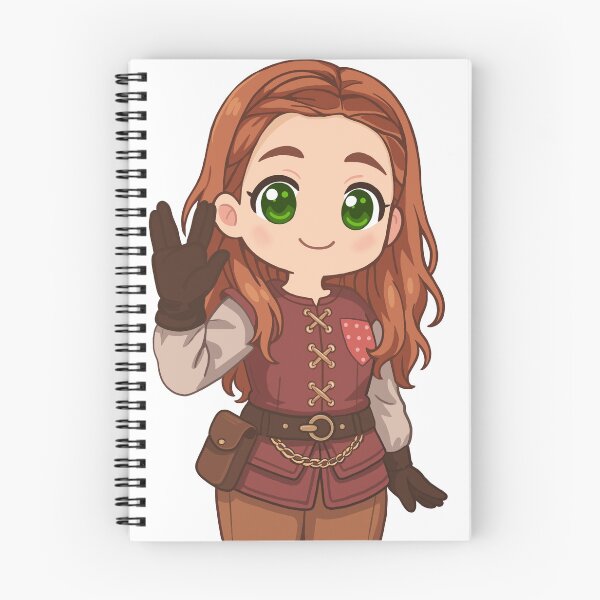 Item preview, Felicia Day Charlie Bradbury designed and sold by TineHunterArt.