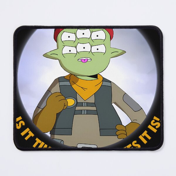 Item preview, Final Space - Tribore Menendez Resistance Leader designed and sold by AccessoryFlee.