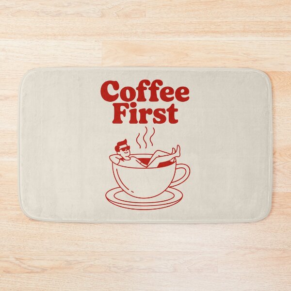 Item preview, Coffee First- World Coffee Day designed and sold by Cookiezoo.