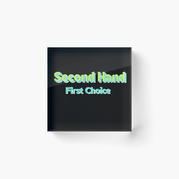 Item preview, Second hand. First choice. Tshirt eco designed and sold by artbyveresca.
