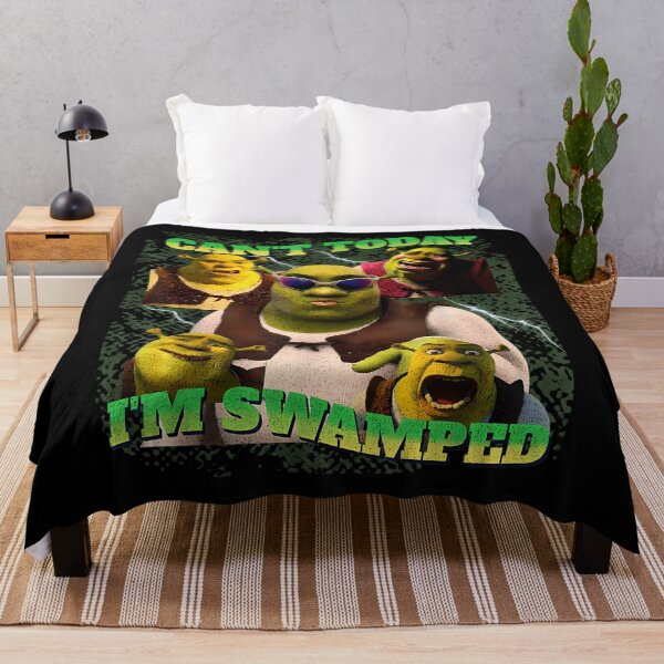 Item preview, Can'T Today I'M Swamped Shrek designed and sold by ToastKourtneyC.