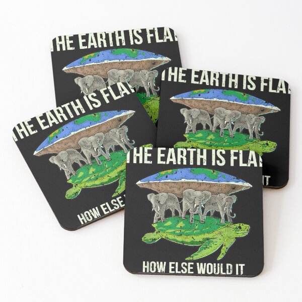 Item preview,  Flat Earth SocietyTurtle Elephants Men Women Gift designed and sold by SimonClothes.