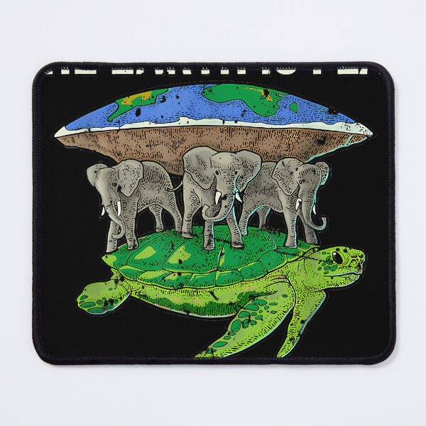 Item preview,  Flat Earth SocietyTurtle Elephants Men Women Gift designed and sold by SimonClothes.