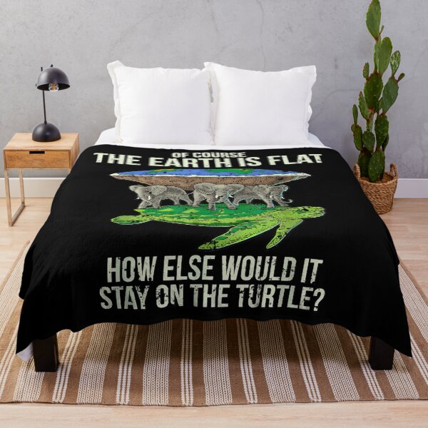 Item preview,  Flat Earth SocietyTurtle Elephants Men Women Gift designed and sold by SimonClothes.