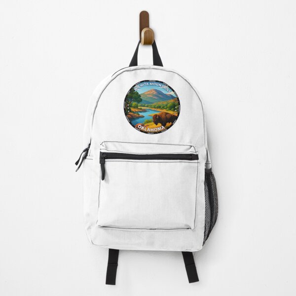 Item preview, Wichita Mountains Wildlife Refuge Oklahoma - Scenic Nature Travel Poster USA designed and sold by inkNext.
