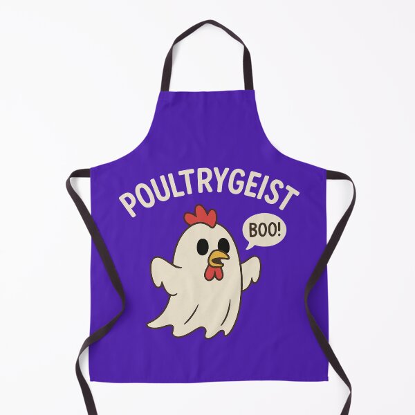 Item preview, Poultrygeist Funny Chicken Ghost Pun Design designed and sold by SlomianyPisarz.