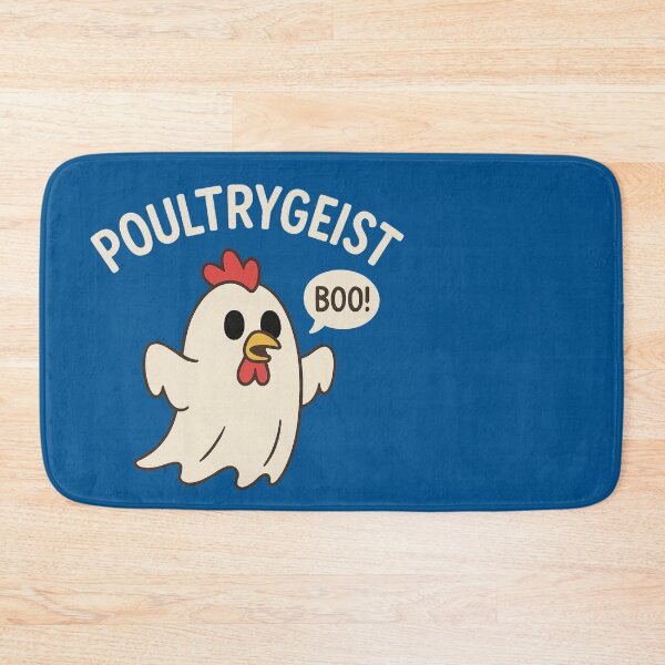 Item preview, Poultrygeist Funny Chicken Ghost Pun Design designed and sold by SlomianyPisarz.