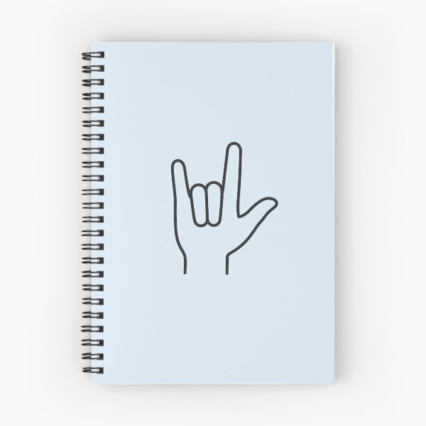 Item preview, Love in Sign Language | ASL Minimal Hand Symbol Design designed and sold by Tarun Bisht.