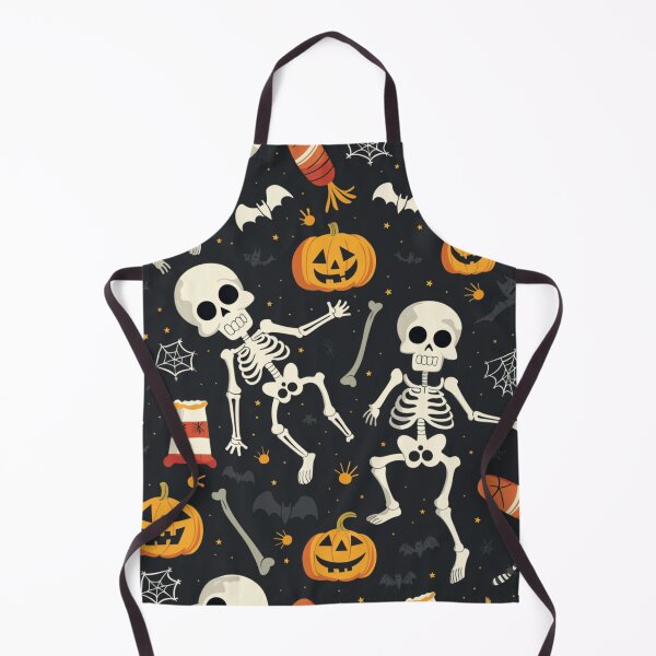 Item preview, Halloween spooky skeleton pumpkin and bats designed and sold by cocomelon168.