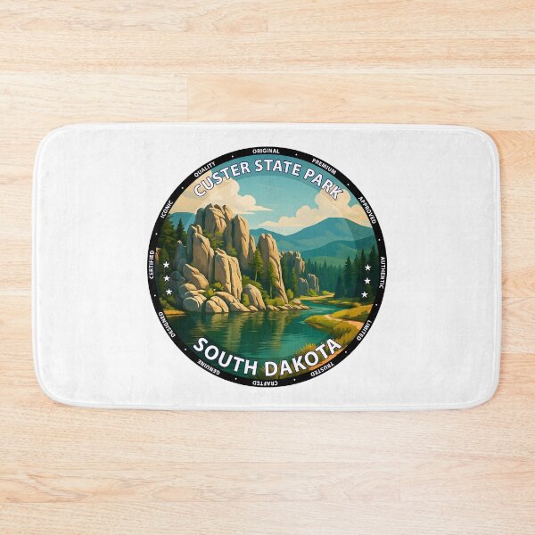 Item preview, Custer State Park South Dakota - Scenic Black Hills Travel Poster USA designed and sold by inkNext.