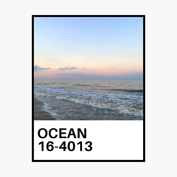 Item preview, Pantone Swatch of Ocean designed and sold by bettyblooper.