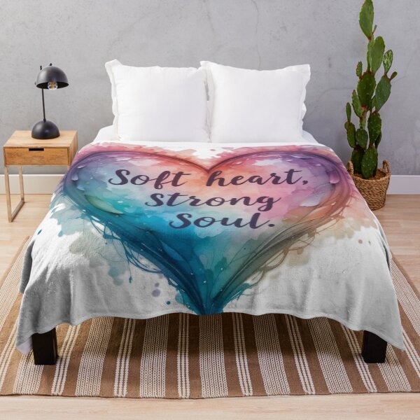 Item preview, Soft Heart Strong Soul Artwork designed and sold by InezPhotography.
