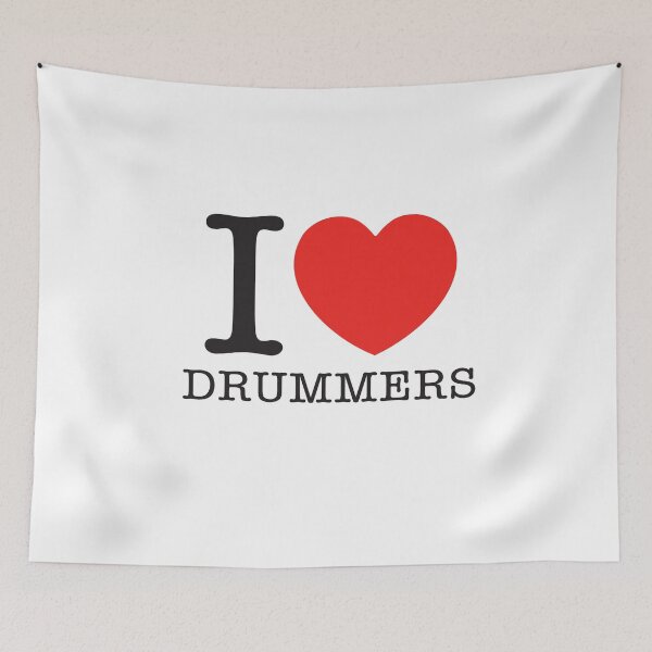Item preview, I Love Drummers designed and sold by shitpostee.
