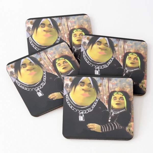 Item preview, Eboy Shrek And Egirl Fiona designed and sold by BernardRickets.