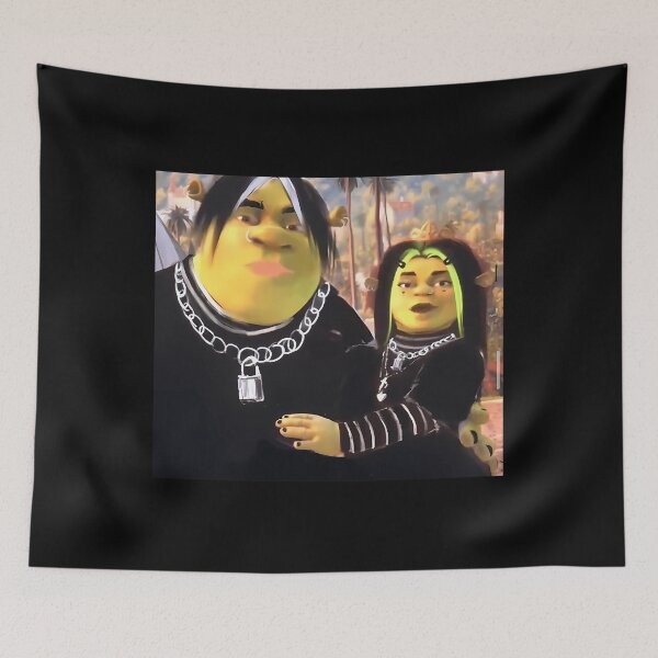 Item preview, Eboy Shrek And Egirl Fiona designed and sold by BernardRickets.