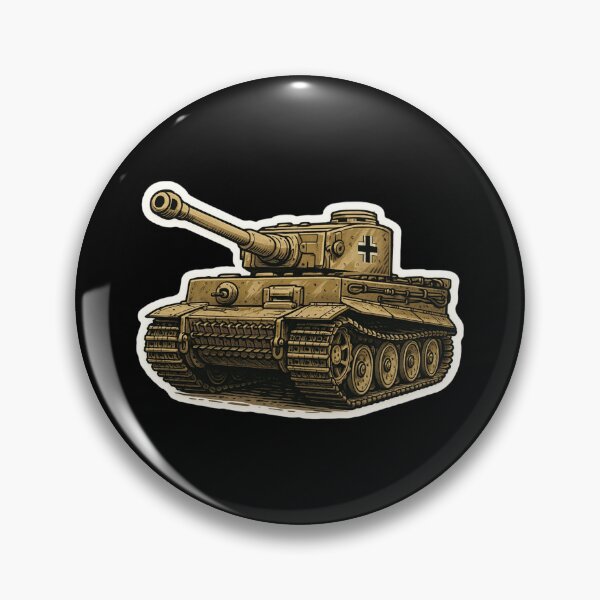 Item preview, Tiger Tank Panzer sticker designed and sold by LayersDesign.