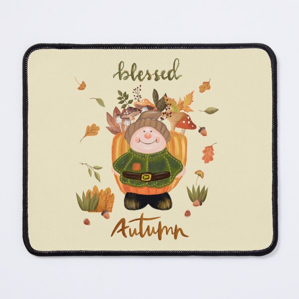 Item preview, Adorable Autumn Gnom  designed and sold by Creative Hand Drawn Digital Art.