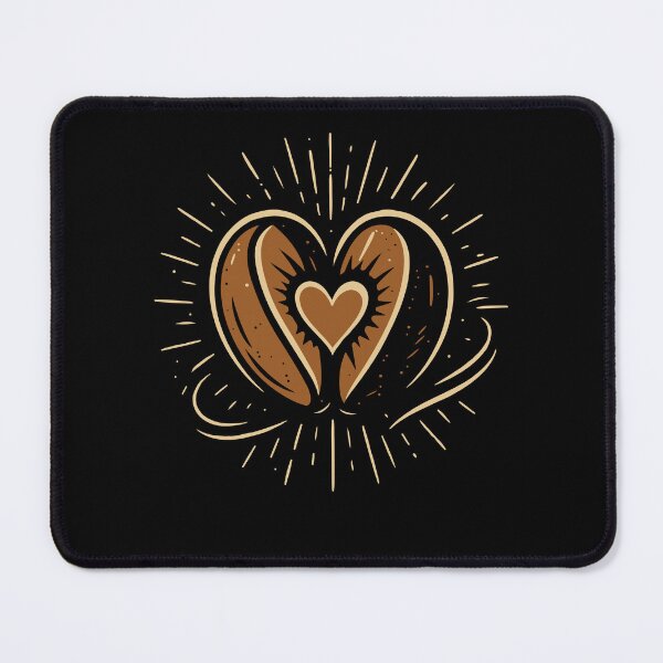 Item preview, Coffee Lover Heart Coffee Design Inspirational designed and sold by LuminOrb.