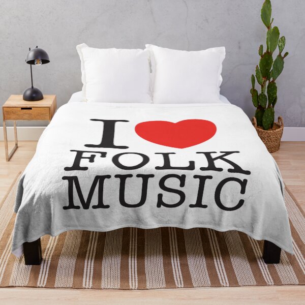 Item preview, I Love Folk Music designed and sold by shitpostee.