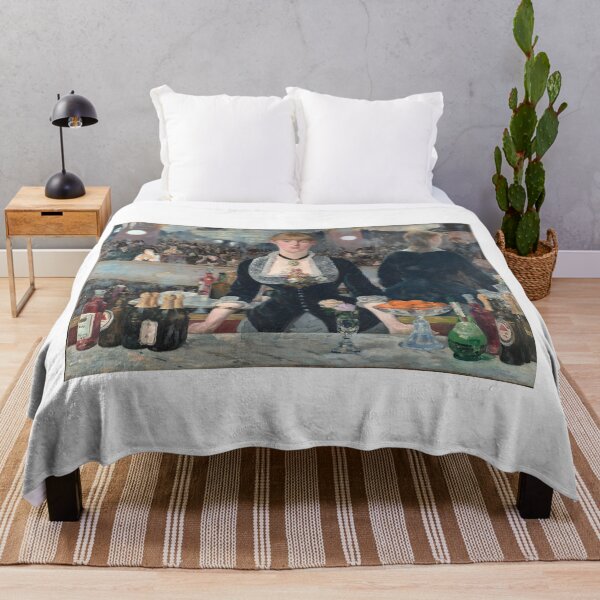 Item preview, A Bar at the Folies-Bergère — Édouard Manet (d. 1883) designed and sold by Art Outlaws.
