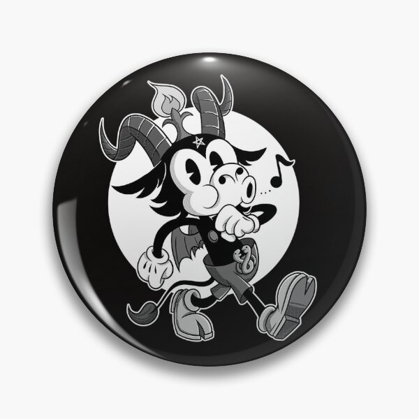 Item preview, Blackcraft Atheist Satan Baphomet Goat Retro Cartoon Lucifer designed and sold by AnthonyBurton6.
