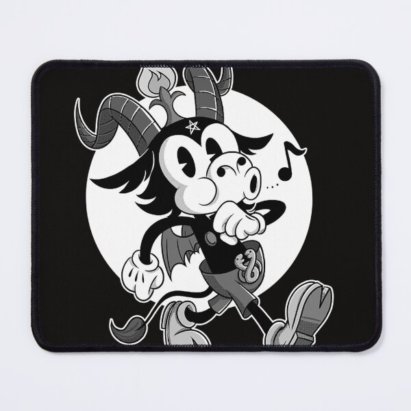 Item preview, Blackcraft Atheist Satan Baphomet Goat Retro Cartoon Lucifer designed and sold by AnthonyBurton6.