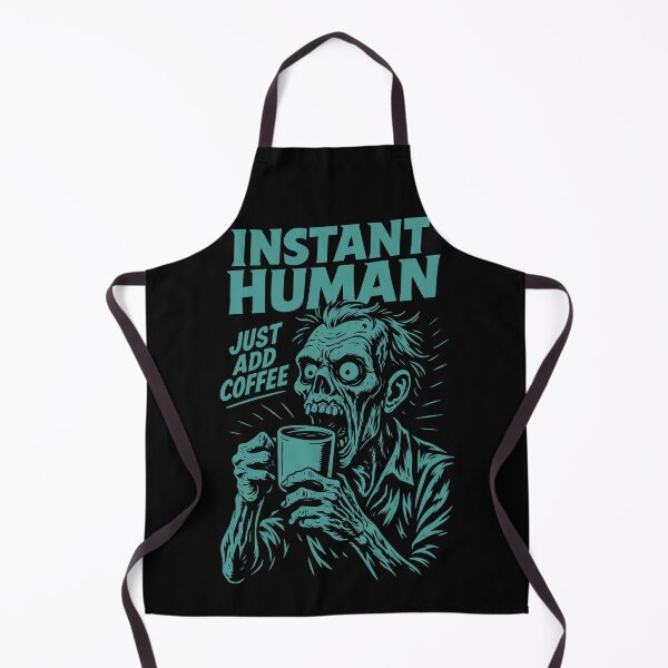 Item preview, Instant Human Just Add Coffee Funny Design designed and sold by LuminOrb.