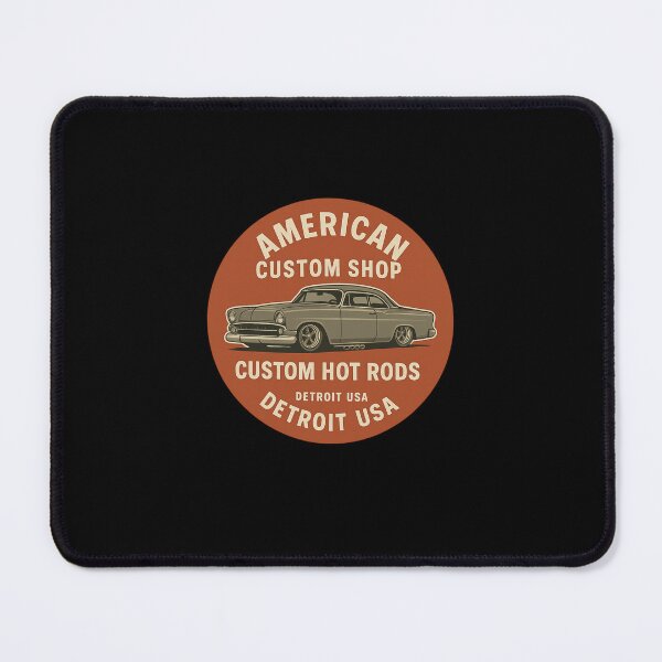 Item preview, American Custom Shop Hot Rod – Classic Car Detroit USA Vintage Style designed and sold by Fleetwood1994.