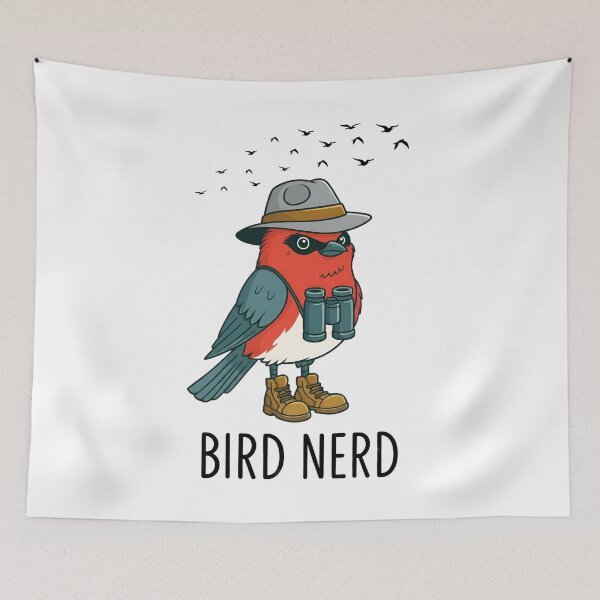 Item preview, Bird Nerd Funny Bird Watching Birding Bird Lover designed and sold by Blok45.