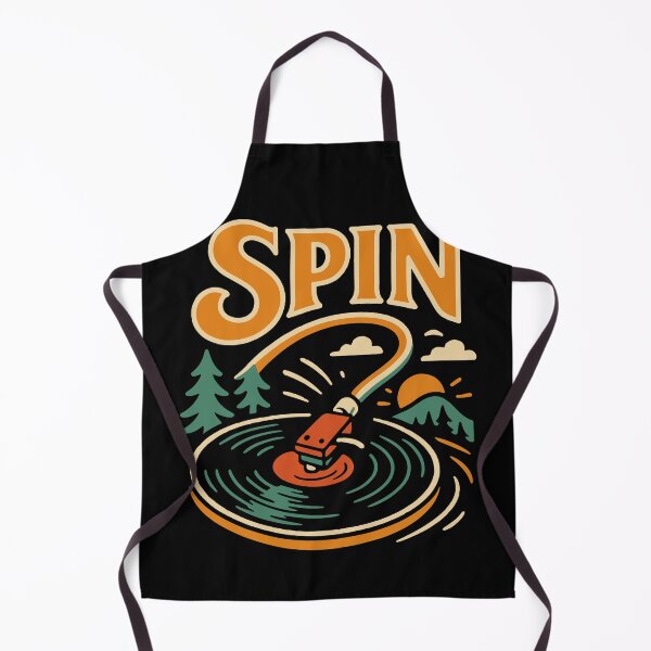 Item preview, Spin Vinyl Record Player Music Lover 70s Retro designed and sold by LuminOrb.