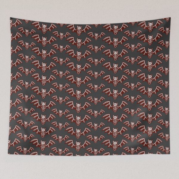 Item preview, Blushing Skeletal Bats - Halloween - [2021 Collection] JT004 designed and sold by bewitched_closet.