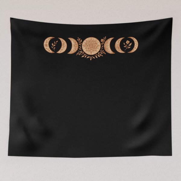Item preview, Spiritual Occultism Moon Phases Mandala designed and sold by LuminOrb.