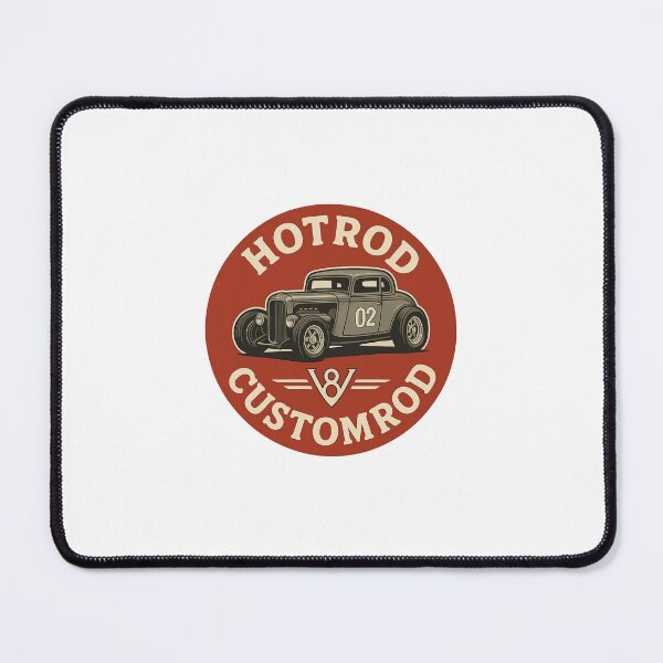 Item preview, Hot Rod Customrod V8 Classic Car – Vintage Racing Garage Retro Style designed and sold by Fleetwood1994.