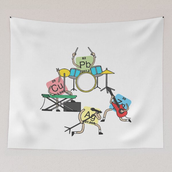 Item preview, Heavy Metals Rock Chemistry Physics Periodic Table Of Elements designed and sold by sultanaalandis.