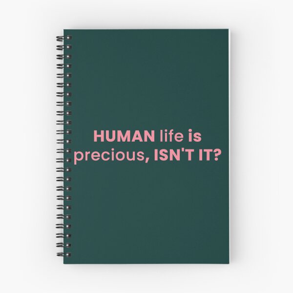 Item preview, Parasyte - HUMAN life is precious designed and sold by Maleeshope.