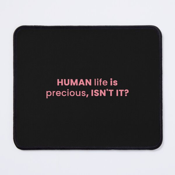 Item preview, Parasyte - HUMAN life is precious designed and sold by Maleeshope.