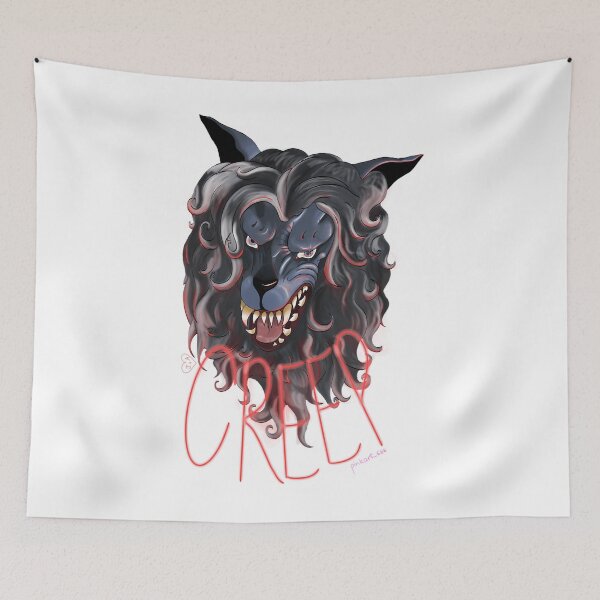 Item preview, Creep Peachfuzz Werewolf Mask designed and sold by SHEARSLACROIX.