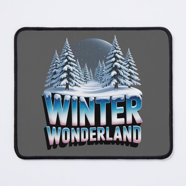 Item preview, Winter paradise - Snowy idyll - Icy dreamland - Frosty fantasy - Chilly utopia - Arctic marvel - Glacial haven - Snowscape - Winter dreamscape - Winter magic designed and sold by JansenGS.