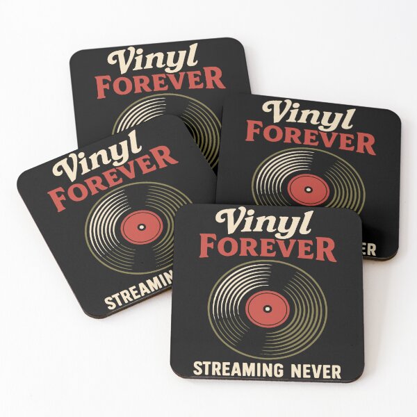 Item preview, Vinyl Forever Streaming Never Record Music Lovers designed and sold by LuminOrb.