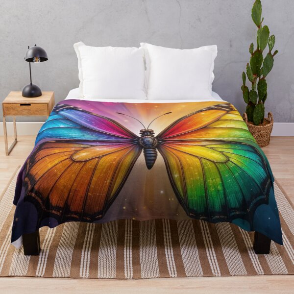 Item preview, Vibrant Rainbow Butterfly designed and sold by InezPhotography.