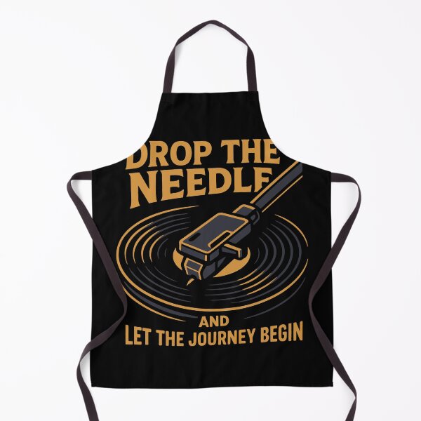Item preview, Drop The Needle Vinyl Music Lovers Design designed and sold by LuminOrb.
