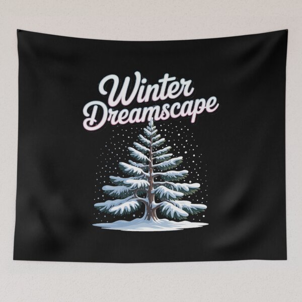 Item preview, Winter paradise - Snowy idyll - Icy dreamland - Frosty fantasy - Chilly utopia - Arctic marvel - Glacial haven - Snowscape - Winter dreamscape - Winter magic designed and sold by JansenGS.