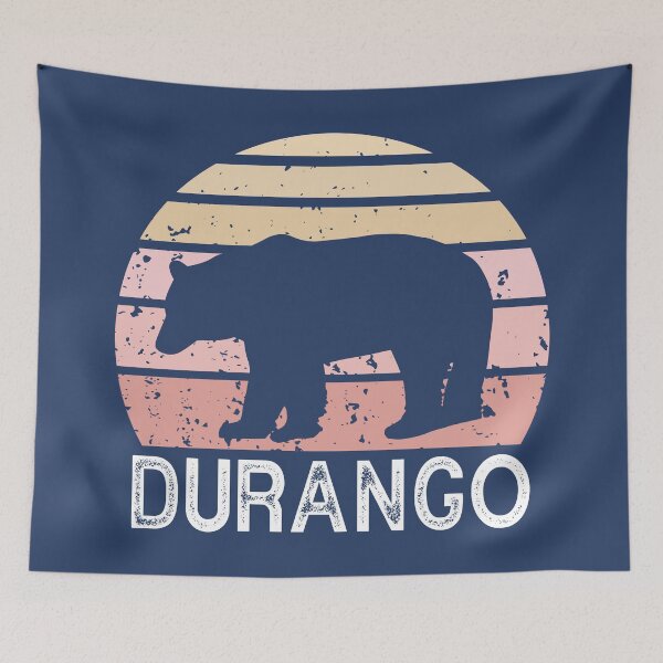 Item preview, Durango Colorado Retro Bear designed and sold by Esskay Designs.