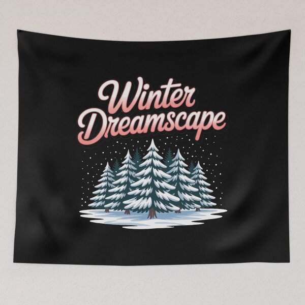 Item preview, Winter paradise - Snowy idyll - Icy dreamland - Frosty fantasy - Chilly utopia - Arctic marvel - Glacial haven - Snowscape - Winter dreamscape - Winter magic designed and sold by JansenGS.